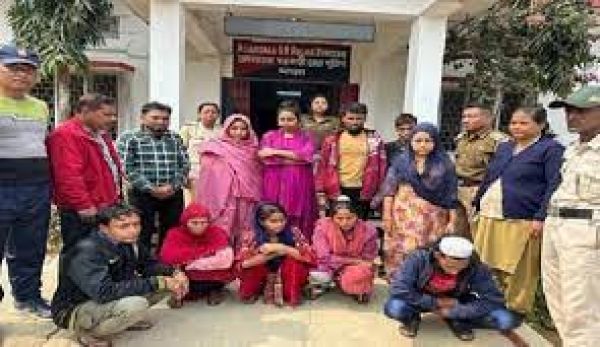 बांग्लादेश से भारत में अवैध रूप से घुसे 12 विदेशी नागरिक पकड़े गए