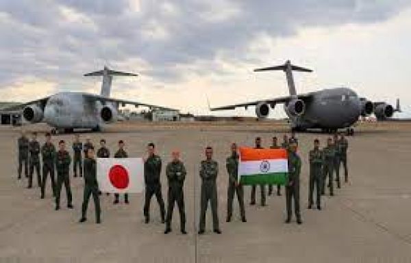भारत ने जापानी वायु सेना से किए शिन्यू मैत्री और धर्म गार्जियन हवाई अभ्यास