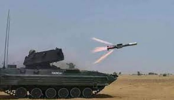 एंटी-टैंक गाइडेड मिसाइल अमोघा-3 के लैंड वर्जन ने लक्ष्य को बनाया सटीक निशाना