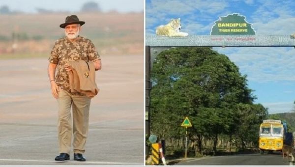 प्रधानमंत्री बांदीपुर टाइगर रिजर्व पहुंचे, कुछ देरबाद जारी करेंगे बाघ गणना के आंकड़े