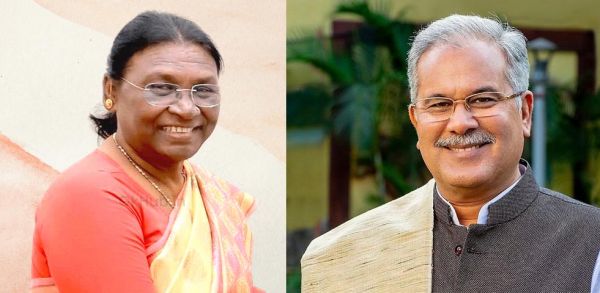 सीएम बघेल ने राष्ट्रपति मुर्मु को जन्मदिन व रथ यात्रा की बधाई दी