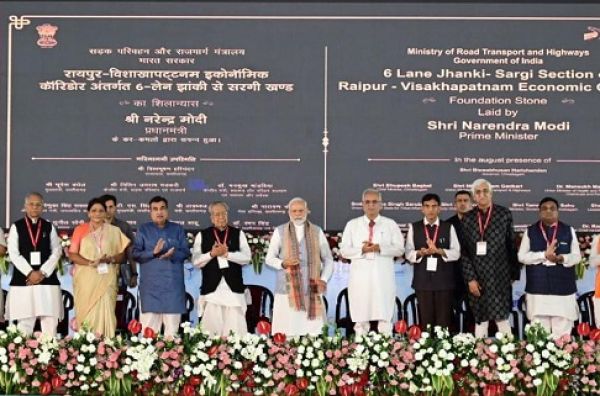 पीएम मोदी ने किया राष्ट्रीय राजमार्ग परियोजनाओं का लोकार्पण व शिलान्यास