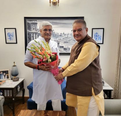 कृषि मंत्री जोशी ने जलशक्ति मंत्री से की भेंट, 100 करोड़ की योजनाओं की स्वीकृति देने का किया आग्रह