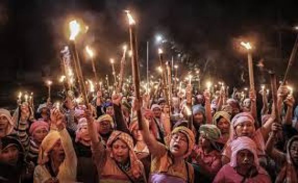 मणिपुर हिंसा : महिला को निर्वस्त्र घुमाने के मामले में पुलिस ने की पांचवीं गिरफ्तारी, सर्च ऑपरेशन जारी