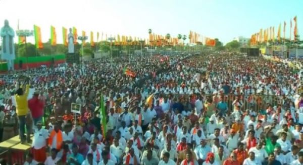 केन्द्रीय गृह मंत्री अमित शाह पहुंचे तमिलनाडु, 'एक मन एक मक्कल' यात्रा को किया रवाना