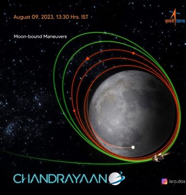 चंद्रयान-3 चांद की सतह से एक और कदम नजदीक पहुंचा, अगला ऑपरेशन 14 अगस्त को तय
