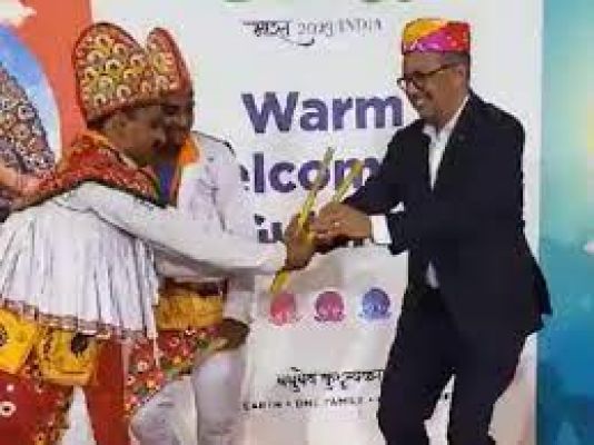 प्रधानमंत्री ने विश्व स्वास्थ्य संगठन के महानिदेशक 'तुलसी भाई' का भारत में किया स्वागत