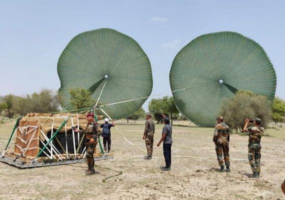 अब सीमाओं पर पैराशूट से राशन और लड़ाकू हथियार पहुंचाने की तैयारी