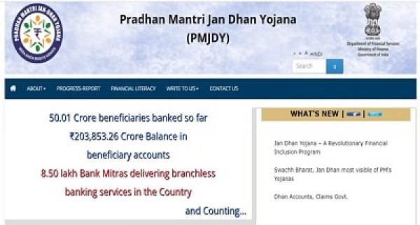 देशभर के लोगों को बैंकिंग सुविधाएं उपलब्&zwj;ध कराने के लिए खोले जा रहे जन धन खातों की कुल संख्&zwj;या 50 करोड़ से अधिक