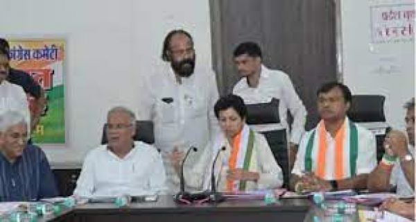 कांग्रेस में प्रत्याशियों के चयन को लेकर माथापच्ची, आज फिर बैठक