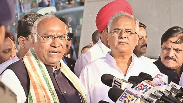 मल्लिकार्जुन खड़गे 8 को राजनांदगांव से करेंगे चुनावी शंखनाद