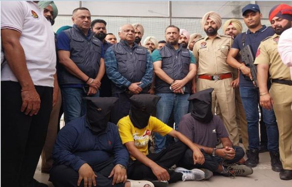 पंजाब पुलिस ने केंद्रीय एजेंसियों के साथ मिलकर गैंगस्टर सोनू खत्री के तीन शूटरों को गिरफ्तार किया
