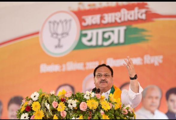 सनातन धर्म का विरोध सोनिया गांधी, राहुल गांधी और कांग्रेस की सोची समझी रणनीति: जे पी नड्डा