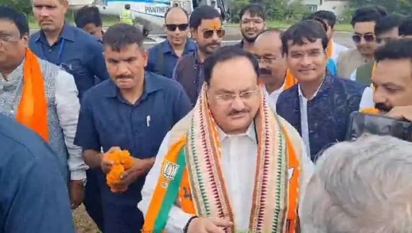  भाजपा अध्यक्ष जेपी नड्डा पहुंचे जशपुर