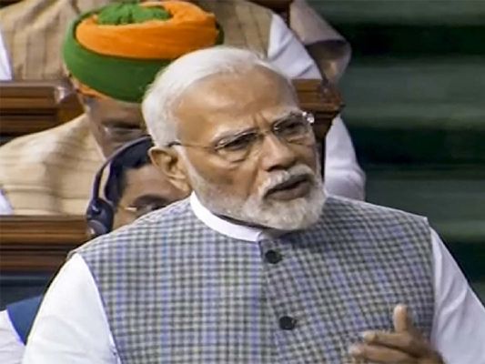 प्रधानमंत्री ने राज्यसभा सदस्यों से नारीशक्ति वंदन अधिनियम का सर्वसम्मति से समर्थन का किया आग्रह