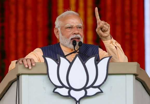 कांग्रेस की 'जितनी आबादी उतना हक' की सोच दक्षिण भारत के लोगों के साथ अन्यायः मोदी