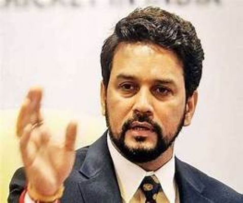 केंद्रीय मंत्री अनुराग ठाकुर ने राजस्थान व छत्तीसगढ़ के मुख्यमंत्री से इस्तीफा मांगा