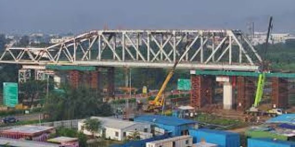 मुंबई-अहमदाबाद हाई स्पीड रेल कॉरिडोर के लिए पहला स्टील ब्रिज तैयार