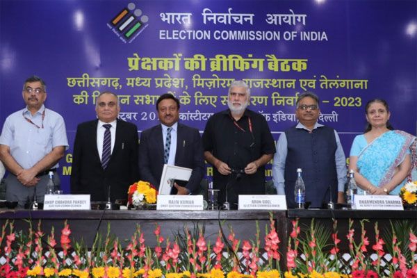 विधानसभा चुनाव स्वतंत्र और निष्पक्ष तरीके से कराने तैनात होंगे 1180 चुनाव पर्यवेक्षक