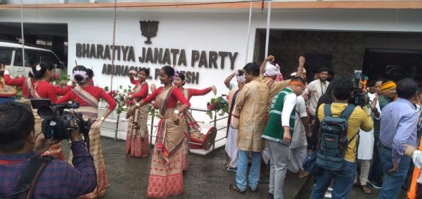 अरुणाचल : विधानसभा चुनाव में भाजपा ने रचा इतिहास, 60 में 46 सीटें जीतीं