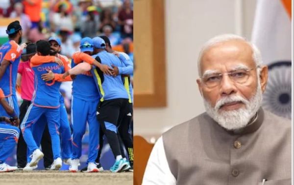 प्रधानमंत्री मोदी ने टीम इंडिया को विश्व विजेता बनने पर दी बधाई