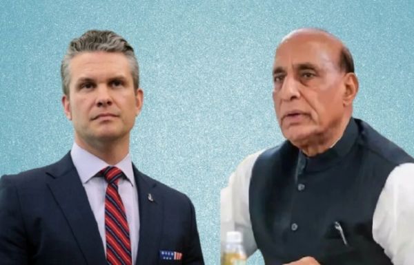 राजनाथ सिंह ने अमेरिकी रक्षा सचिव से की रक्षा सहयोग पर चर्चा
