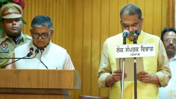 पंजाब मंत्रिमंडल का विस्तार, संजीव अरोड़ा बने कैबिनेट मंत्री