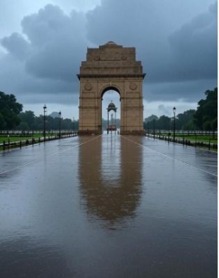 दिल्ली-एनसीआर में पूरे हफ्ते सुहावना रहेगा मौसम, जुलाई मध्य तक अच्छी बारिश का पूर्वानुमान