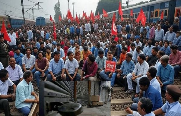 ट्रेड यूनियनों की राष्ट्रव्यापी हड़ताल से बैंकिंग, डाक और बिजली सेवाएं प्रभावित