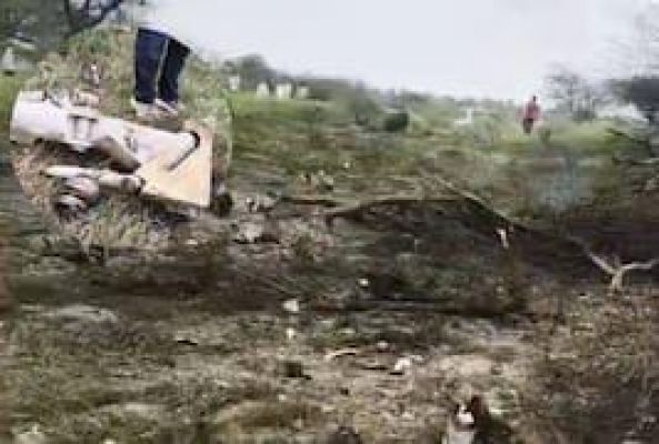 चूरू में भारतीय वायु सेना का फाइटर प्‍लेन जगुआर क्रैश, दो की मौत