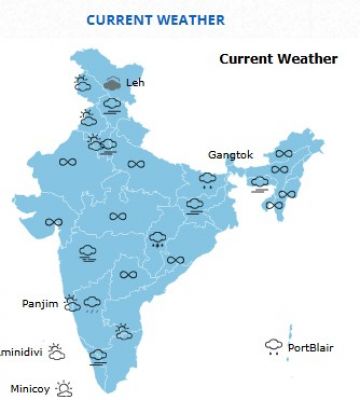 अगले 5 दिनों में देशभर में भारी बारिश की चेतावनी, कई राज्यों में चलेगी तेज हवा, बिजली गिरने की घटनाएं