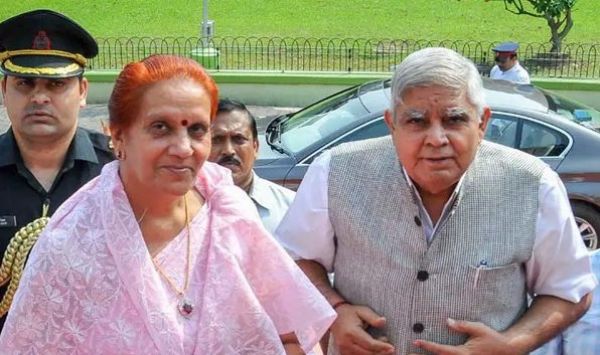  उपराष्ट्रपति धनखड़ आज सपत्नीक राजस्थान के कोटा में