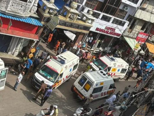 हरिद्वार के मनसा देवी मंदिर मार्ग पर भगदड़, कई लोगों की मौत और घायल होने की आशंका