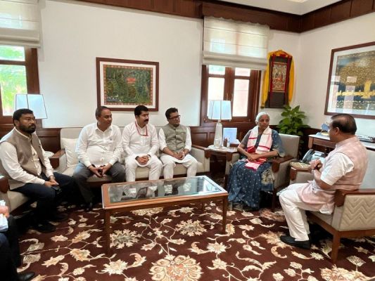असम के मुख्यमंत्री ने नई दिल्ली में केंद्रीय मंत्रियों संग की बैठक