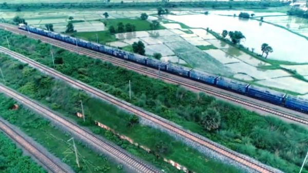 रेलवे ने रचा इतिहास- साढ़े चार किमी. लंबी मालगाड़ी का सफल संचालन