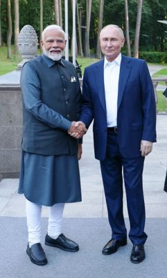 प्रधानमंत्री मोदी, रूसी राष्ट्रपति पुतिन ने टेलीफोन पर बात की