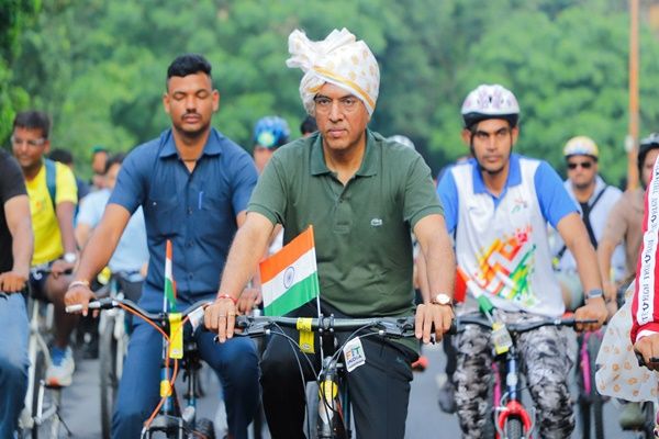 फिट इंडिया संडे ऑन साइकिल अभियान में देशभर में 7 लाख से अधिक प्रतिभागी शामिल हुए: मनसुख मंडाविया