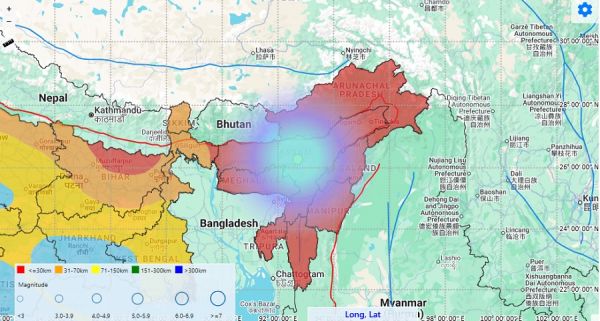 असम में 4.3 तीव्रता का भूकंप महसूस किया गया