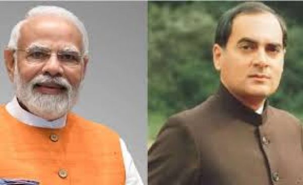 प्रधानमंत्री मोदी ने पूर्व प्रधानमंत्री राजीव गांधी को उनकी जयंती पर श्रद्धांजलि दी