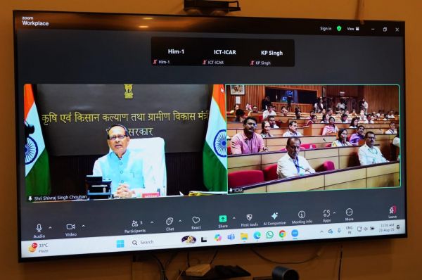 अंतरिक्ष विज्ञान के कारण कृषि क्षेत्र में आए हैं चमत्कारिक बदलावः शिवराज