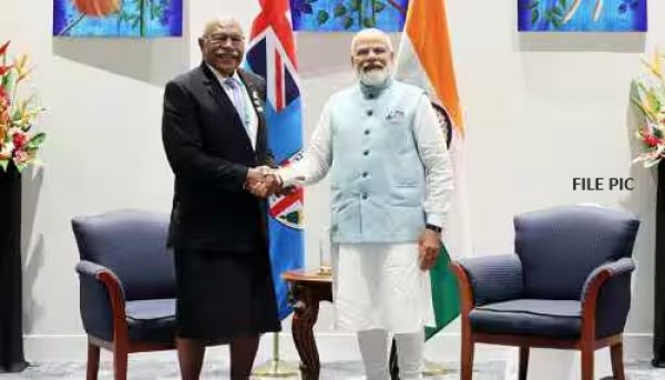 प्रधानमंत्री मोदी और फिजी के पीएम सिटिवेनी राबुका के बीच नई दिल्ली में द्विपक्षीय वार्ता