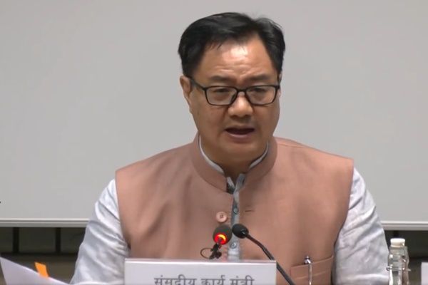 किरेन रिजिजू ने 7.8% जीडीपी वृद्धि की सराहना की, पीएम मोदी के आर्थिक नेतृत्व को श्रेय दिया