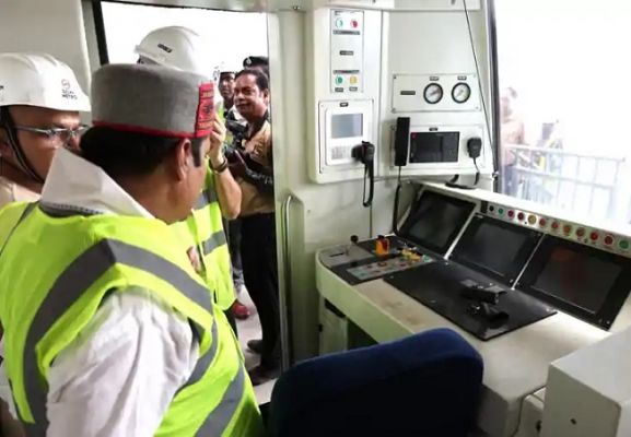 पटना मेट्रो का पहला ट्रायल सफलतापूर्वक पूरा,800 मीटर लंबे ट्रैक पर दौड़ी