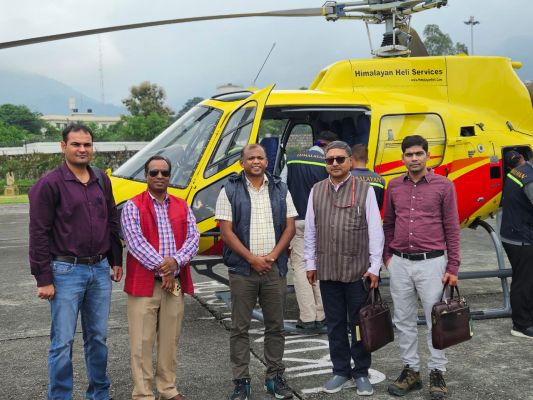 उत्तराखंड के आपदाग्रस्त क्षेत्रों में नुकसान का आकलन करने पहुंची केंद्रीय टीम