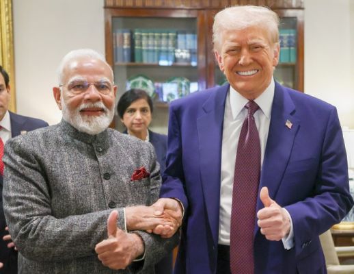 भारत-अमेरिका व्यापार वार्ता पर ट्रंप और मोदी आशावादी, द्विपक्षीय संबंधों को बताया "विशेष"