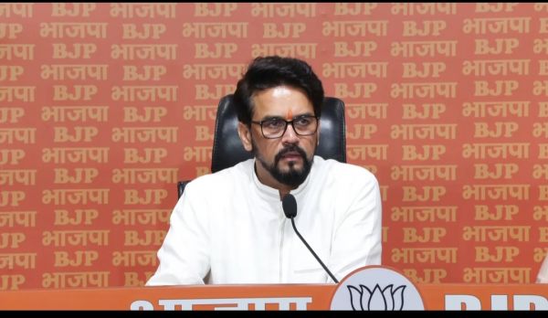 आधारहीन आरोप लगाना राहुल गांधी की आदतः अनुराग ठाकुर