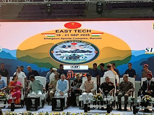 रांची में तीन दिवसीय डिफेंस एक्सपो का हुआ शुभारंभ
