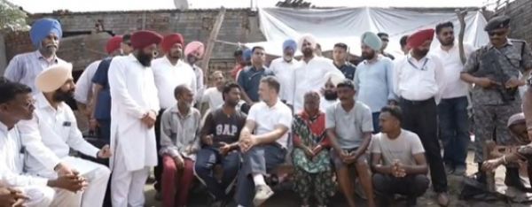 बाढ़ प्रभावित पंजाब के लिए व्यापक राहत पैकेज घोषित करे केंद्रः राहुल गांधी