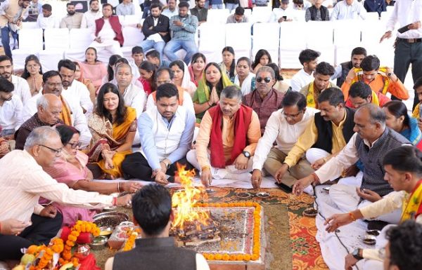 अभाविप के 71वें राष्ट्रीय अधिवेशन स्थल का भूमिपूजन संपन्न