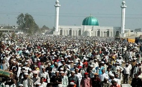 मप्र की राजधानी भोपाल में फजर की नमाज के साथ 78वां आलमी तबलीगी इज्तिमा शुरू